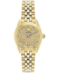 Versace - V-Code Bracelet Watch, 36Mm - Lyst