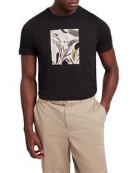 Ted Baker - Justino Cotton Graphic Tee - Lyst