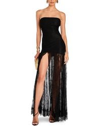 retroféte - Jeanette Lace Strapless Maxi Dress - Lyst
