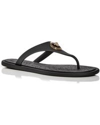 Versace - Alia Medusa Thong Sandals - Lyst