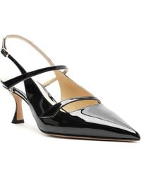 Alexandre Birman - Tita Pointed Toe Mid Heel Slingback Pumps - Lyst