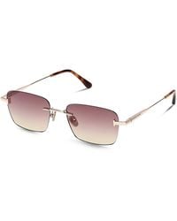 Tom Ford - Jake Rectangular Sunglasses, 54Mm - Lyst