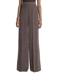 Michael Kors - Kobi Halperin Flowy Silk Wide Leg Pants - Lyst