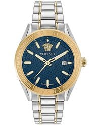 Versace - V-Code Watch, 42Mm - Lyst