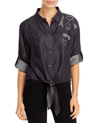 Karl Lagerfeld Shirts for Women - Up to 60% off at Lyst.com