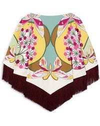 La DoubleJ - Reversible Mini Poncho - Lyst