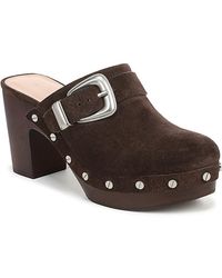 Veronica Beard - Larken Studded Platform Clogs - Lyst
