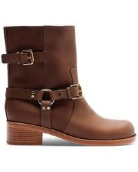 FARM Rio - Distressed Leather Boots - Lyst