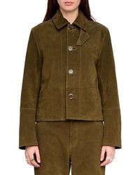 Zadig & Voltaire - Lessa Heavy Suede Jacket - Lyst
