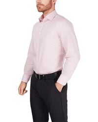 Thomas Pink Marcella Evening Slim-fit Cotton Shirt in White for Men | Lyst