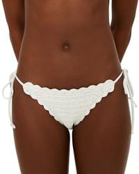Beach Riot - Soleil Crochet Side Tie Bikini Bottom - Lyst