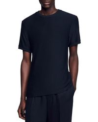 Sandro - Crewneck Tee - Lyst