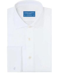 Robert Talbott - Reynolds Pique Bib Formal Contemporary Fit Shirt - Lyst