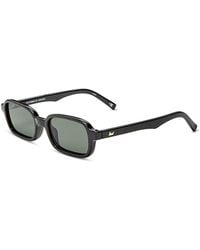 Le Specs - Pilferer Rectangle Sunglasses, 53Mm - Lyst