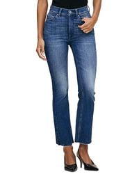 DL1961 - Bridget Bootcut High Rise Instasculpt Crop Jeans - Lyst