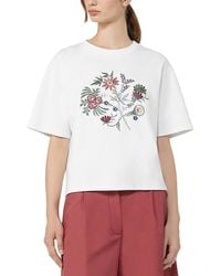 Weekend by Maxmara - Wkdsabato Embroidered Tee - Lyst