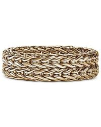 John Hardy - 14K Icon Rata Chain Ring - Lyst