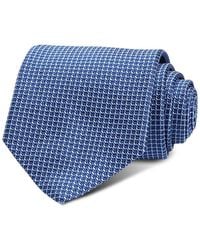 David Donahue - Silk Classic Geometric Pattern Tie - Lyst