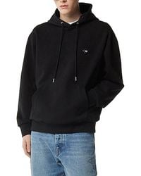MCM - Essential Logo Patch Ponte Hoodie - Lyst