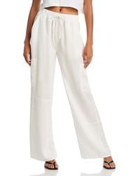 Aqua - Chambray Cargo Pants - Lyst