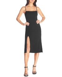 shona joy sawyer wrap midi dress