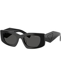 Prada - Rectangular Sunglasses, 51Mm - Lyst