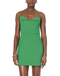 French Connection - Whisper Foldover Mini Dress - Lyst