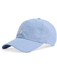 Barbour - Nelson Chambray Cap - Lyst