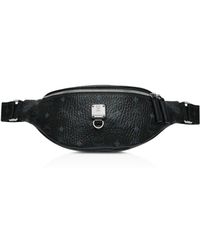MCM Fursten Visetos Small Belt Bag - Black