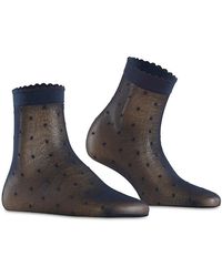 FALKE - Sheer Dot Ankle Socks - Lyst
