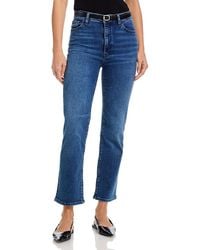 FRAME - Le Sleek Straight High Rise Jeans - Lyst