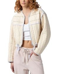 Blank NYC - Embroidered Quilted Jacket - Lyst