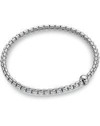 Fope - 18K Eka Diamond Flex'It Bracelet - Lyst