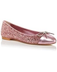 Sophia Webster - Pirouette Bow Embellished Ballet Flats - Lyst