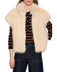Sanctuary - Cozy Faux Fur Vest - Lyst