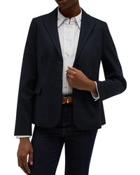 Hobbs - Analise Single Breasted Shawl Collar Jacket - Lyst