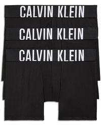 Calvin Klein - Intense Power Logo Waistband Micro Boxer Briefs, Pack Of 3 - Lyst