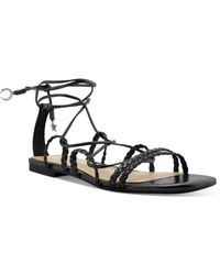 Schutz Synthetic Lunah Strappy Sandals - Lyst