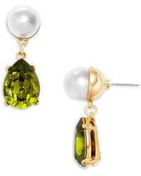 Kenneth Jay Lane - Stone Drop Earrings - Lyst