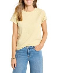 NIC+ZOE - Crewneck Slub Tee - Lyst
