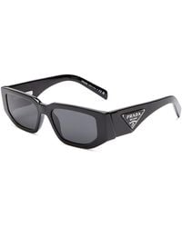 Prada - Symbole Rectangular Sunglasses, 54Mm - Lyst