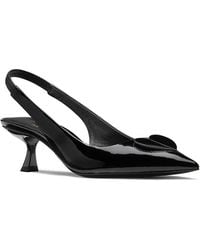 Kate Spade - Lover Slingback Kitten Heel Pumps - Lyst
