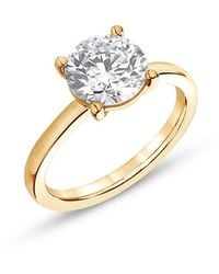 Bloomingdale's Fine Collection - Certified Lab Grown Round Diamond Engagement Ring - Lyst