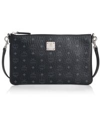 MCM - Aren Visetos Small Crossbody Pouch Bag - Lyst