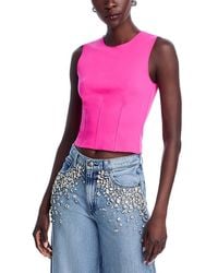 Aqua - Ponte Top - Lyst