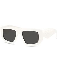 Prada - Pr Square Sunglasses, 53Mm - Lyst