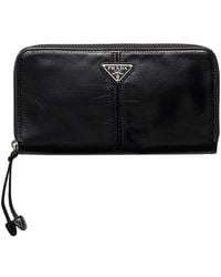 Prada - Leather Wallet - Lyst
