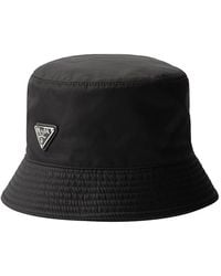 Prada - Canvas Bucket Hat - Lyst