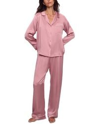 Eberjey - Inez Washable Silk Long Pajama Set - Lyst