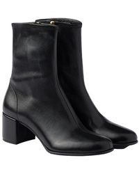 Prada - Stretch Nappa Leather Booties - Lyst